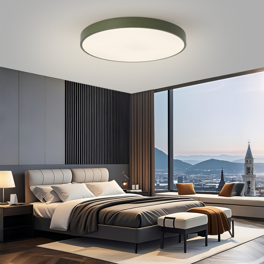 Brilagi - Lampada LED dimmerabile POOL SMART LED/100W/230V Ø 80 cm 3000-6000K Wi-Fi Tuya + telecomando verde