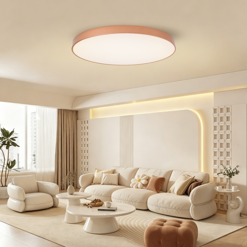 BRILAGI - Plafoniera dimmerabile a LED POOL SMART LED/128W/230V 100 cm 3000-6000K Wi-Fi Tuya ramata + telecomando