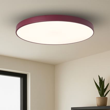 Brilagi - Lampada LED dimmerabile POOL SMART LED/128W/230V Ø 100 cm 3000-6000K Wi-Fi Tuya + telecomando bordeaux