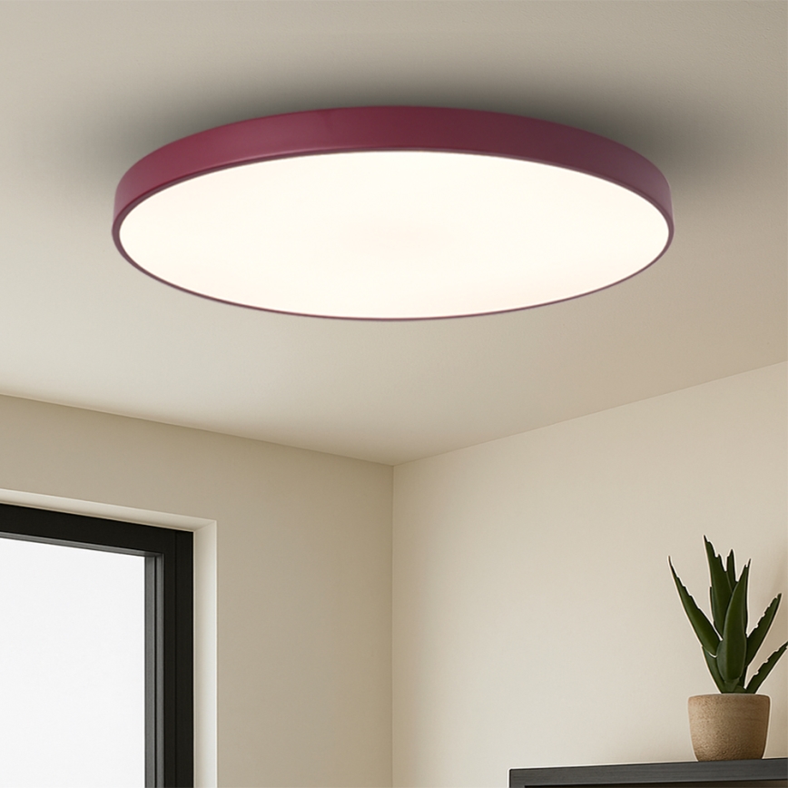 Brilagi - Lampada LED dimmerabile POOL SMART LED/128W/230V Ø 100 cm 3000-6000K Wi-Fi Tuya + telecomando bordeaux