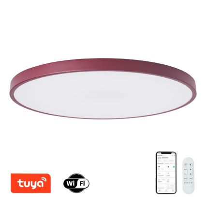 Brilagi - Lampada LED dimmerabile POOL SMART LED/128W/230V Ø 100 cm 3000-6000K Wi-Fi Tuya + telecomando bordeaux