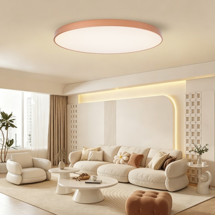 BRILAGI - Plafoniera dimmerabile LED POOL SMART LED/180W/230V 3000-6000K 120 cm color bronzo Wi-Fi Tuya + telecomando
