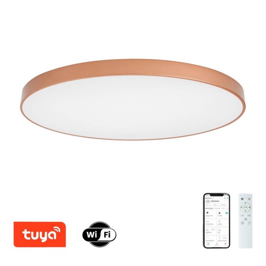 BRILAGI - Plafoniera dimmerabile LED POOL SMART LED/180W/230V 3000-6000K 120 cm color bronzo Wi-Fi Tuya + telecomando