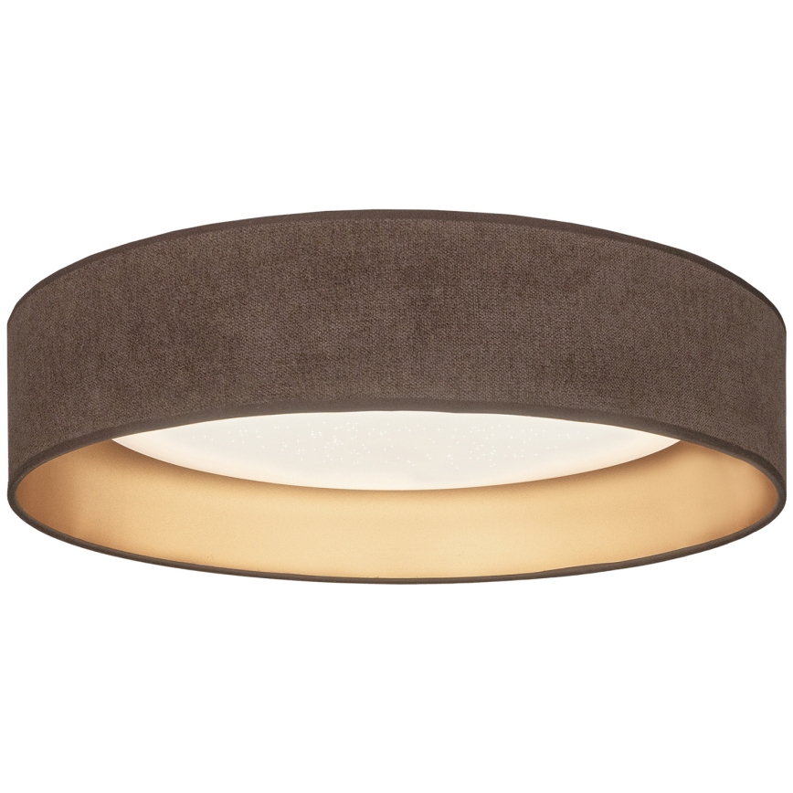 Brilagi - Plafoniera LED dimmerabile VELVET SMARTIX STARS LED/24W/230V 3000-6000K Ø 45 cm marrone/oro Wi-Fi Tuya Beacon + telecomando