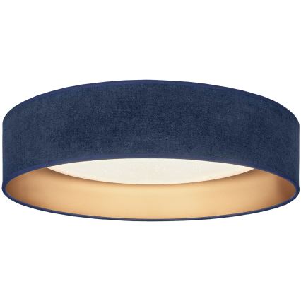 Brilagi - Plafoniera dimmerabile a LED VELVET SMARTIX STARS LED/36W/230V 3000-6000K Ø 55 cm blu/oro Wi-Fi Tuya Beacon + telecomando