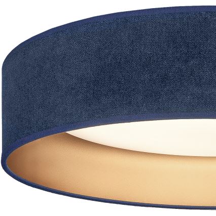 Brilagi - Plafoniera dimmerabile LED VELVET SMARTIX LED/24W/230V 3000-6000K Ø 45 cm blu/oro Wi-Fi Tuya Beacon + telecomando
