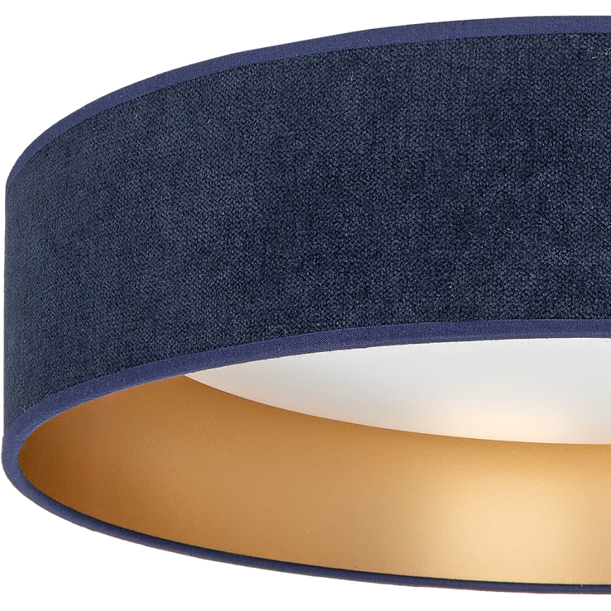 Brilagi - Plafoniera dimmerabile LED VELVET SMARTIX LED/24W/230V 3000-6000K Ø 45 cm blu/oro Wi-Fi Tuya Beacon + telecomando