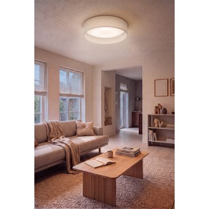 BRILAGI - Plafoniera LED dimmerabile VELVET SMART VARI LED/24W/230V 3000-6500K Ø 45 cm crema + telecomando