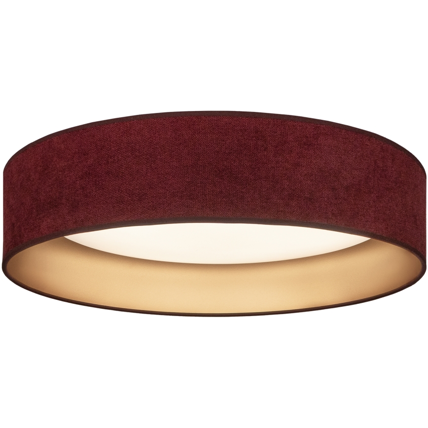 Brilagi - Plafoniera dimmerabile a LED VELVET SMART VARI LED/36W/230V 3000-6500K Ø 55 cm bordeaux/oro + telecomando