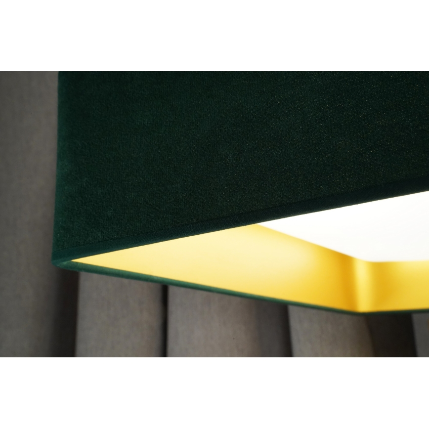 Brilagi - Lampada da soffitto LED dimmerabile VELVET SQUARE SMART LED/36W/230V 60x60 cm 2700-6500K Wi-Fi Tuya + telecomando verde