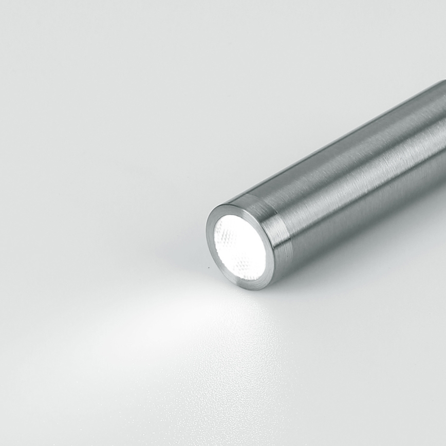 Brilagi - LED Lampada flessibile da muro MAYA LED/3W/230V 4000K argento