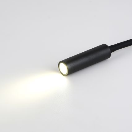 Brilagi - LED Lampada flessibile da muro MAYA LED/3W/230V 4000K nero
