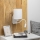 Brilagi - LED Lampada flessibile da muro NUBILA 1xE27/25W/230V + LED/3W bianco