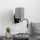 Brilagi - LED Lampada flessibile da muro NUBILA 1xE27/25W/230V + LED/3W nero/grigio
