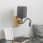 Brilagi - LED Lampada flessibile da muro NUBILA WOOD 1xE27/25W/230V + LED/3W quercia/antracite