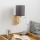 Brilagi - LED Lampada flessibile da muro NUBILA WOOD 1xE27/25W/230V + LED/3W quercia/antracite
