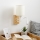 Brilagi - LED Lampada flessibile da muro NUBILA WOOD 1xE27/25W/230V + LED/3W quercia/bianco/color crema