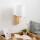Brilagi - LED Lampada flessibile da muro NUBILA WOOD 1xE27/25W/230V + LED/3W quercia/bianco
