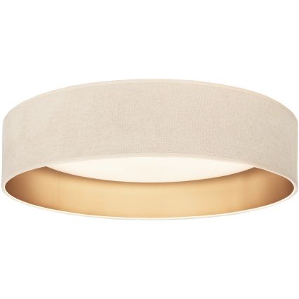 Brilagi - Plafoniera LED dimmerabile VELVET SMART VARI LED/24W/230V 3000-6500K Ø 45 cm crema/dorato + telecomando