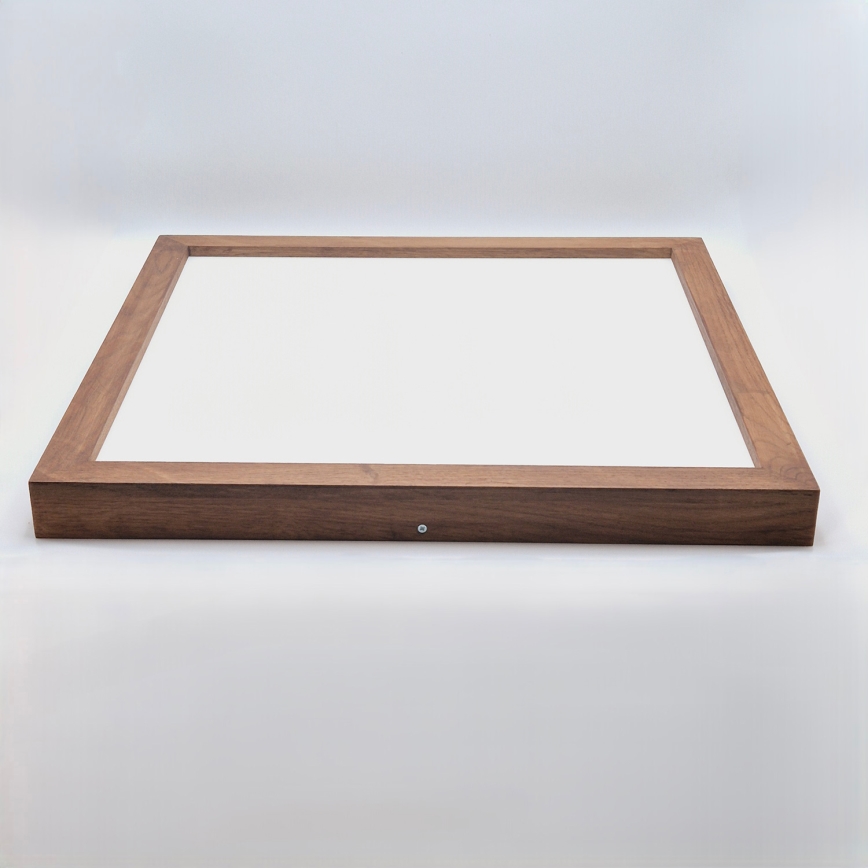 Brilagi - LED Lampada da soffitto per bagno WOODY FRAME LED/40W/230V 60x60 cm IP44 ciliegia