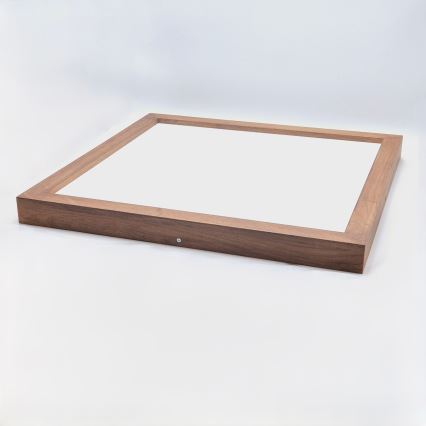 Brilagi - LED Lampada da soffitto per bagno WOODY FRAME LED/40W/230V 60x60 cm IP44 ciliegia