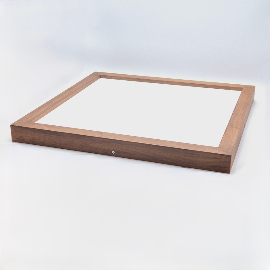 Brilagi - LED Lampada da soffitto per bagno WOODY FRAME LED/40W/230V 60x60 cm IP44 ciliegia