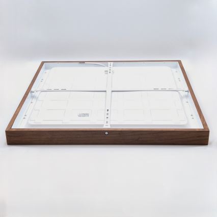 Brilagi - LED Lampada da soffitto per bagno WOODY FRAME LED/40W/230V 60x60 cm IP44 ciliegia