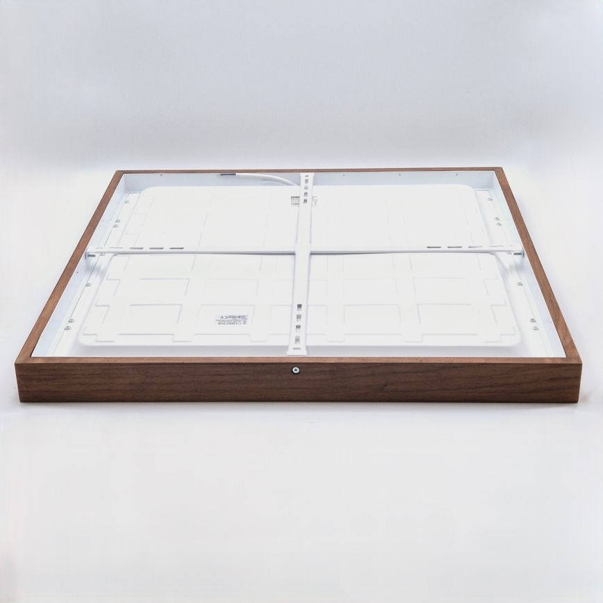 Brilagi - LED Lampada da soffitto per bagno WOODY FRAME LED/40W/230V 60x60 cm IP44 ciliegia