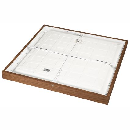 Brilagi - LED Lampada da soffitto per bagno WOODY FRAME LED/40W/230V 60x60 cm IP44 ciliegia