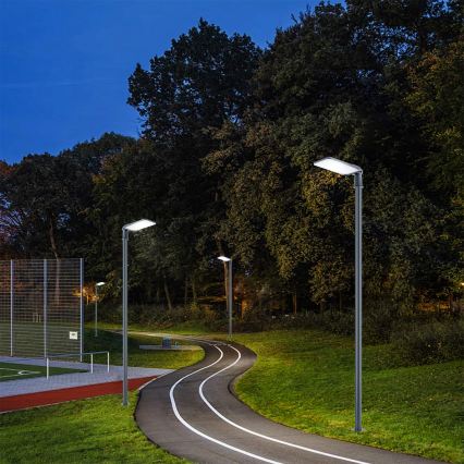 Brilagi - Lampione stradale LED da esterno con palo e snodo da 3 m URBANLIGHT LED/200W/230V antracite IP65