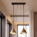 BRILAGI - LED Lampadario a cavo CONE DOUBLE 2xGX53/15W/230V oro