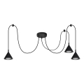 BRILAGI - LED Lampadario a cavo CONE TRIPLE SPIDER 3xGX53/15W/230V nero