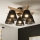 Brilagi - LED  Lampadario a plafone ANTHONY 5xE14/40W/230V quercia/nero