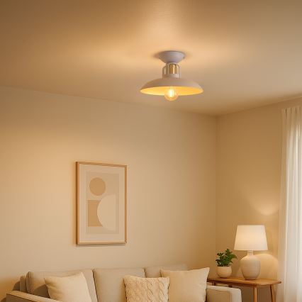 Brilagi - LED Lampadario a plafone FLAMENGO 1xE27/60W/230V beige