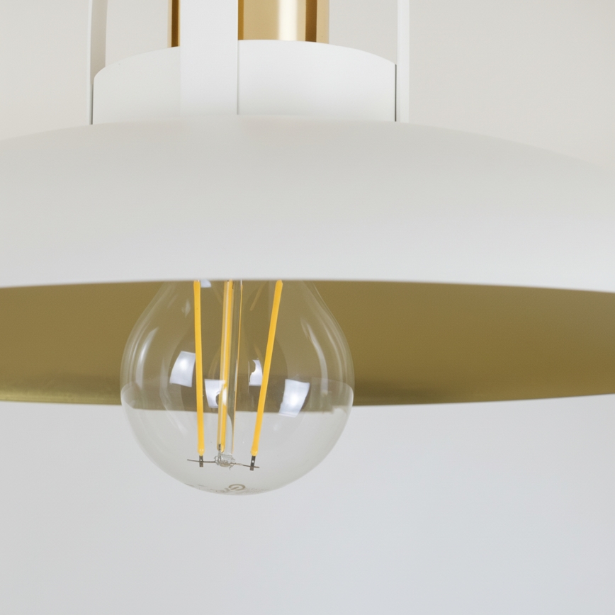 Brilagi - LED Lampadario a plafone FLAMENGO 1xE27/60W/230V bianco