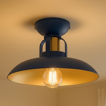 Brilagi - LED Lampadario a plafone FLAMENGO 1xE27/60W/230V blu