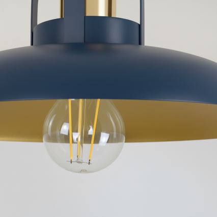 Brilagi - LED Lampadario a plafone FLAMENGO 1xE27/60W/230V blu