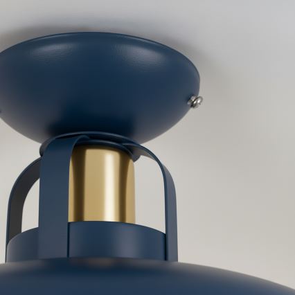 Brilagi - LED Lampadario a plafone FLAMENGO 1xE27/60W/230V blu