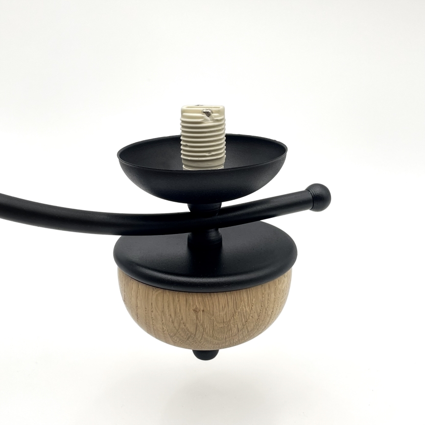 Brilagi - LED Lampadario a sospensione con catena COTTAGE 5xG9/40W/230V faggio/bianco