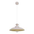 Brilagi - LED Lampadario a sospensione con filo FLAMENGO 1xE27/60W/230V beige