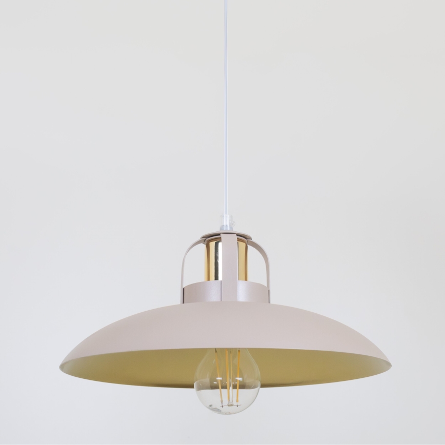 Brilagi - LED Lampadario a sospensione con filo FLAMENGO 1xE27/60W/230V beige