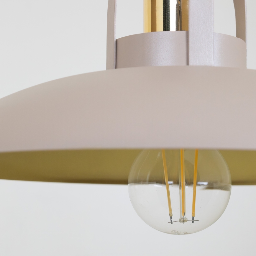 Brilagi - LED Lampadario a sospensione con filo FLAMENGO 1xE27/60W/230V beige