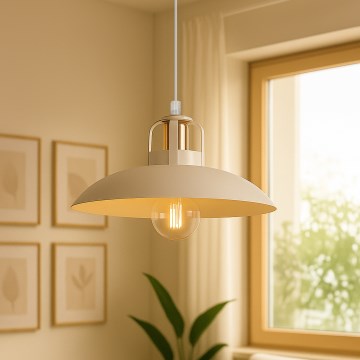 Brilagi - LED Lampadario a sospensione con filo FLAMENGO 1xE27/60W/230V bianco