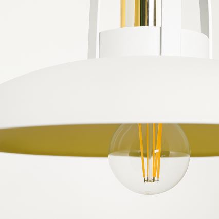 Brilagi - LED Lampadario a sospensione con filo FLAMENGO 1xE27/60W/230V bianco