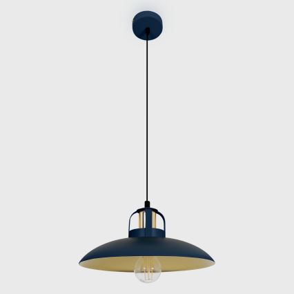 Brilagi - LED Lampadario a sospensione con filo FLAMENGO 1xE27/60W/230V blu