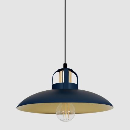 Brilagi - LED Lampadario a sospensione con filo FLAMENGO 1xE27/60W/230V blu