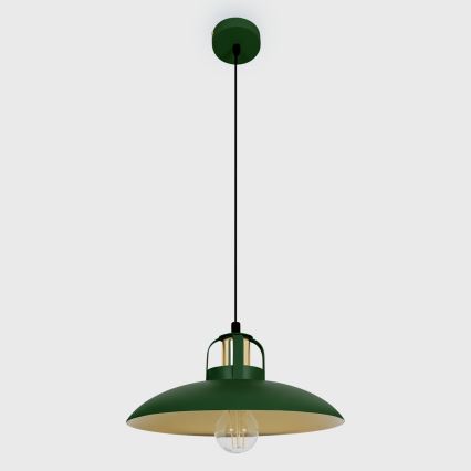 Brilagi - LED Lampadario a sospensione con filo FLAMENGO 1xE27/60W/230V verde