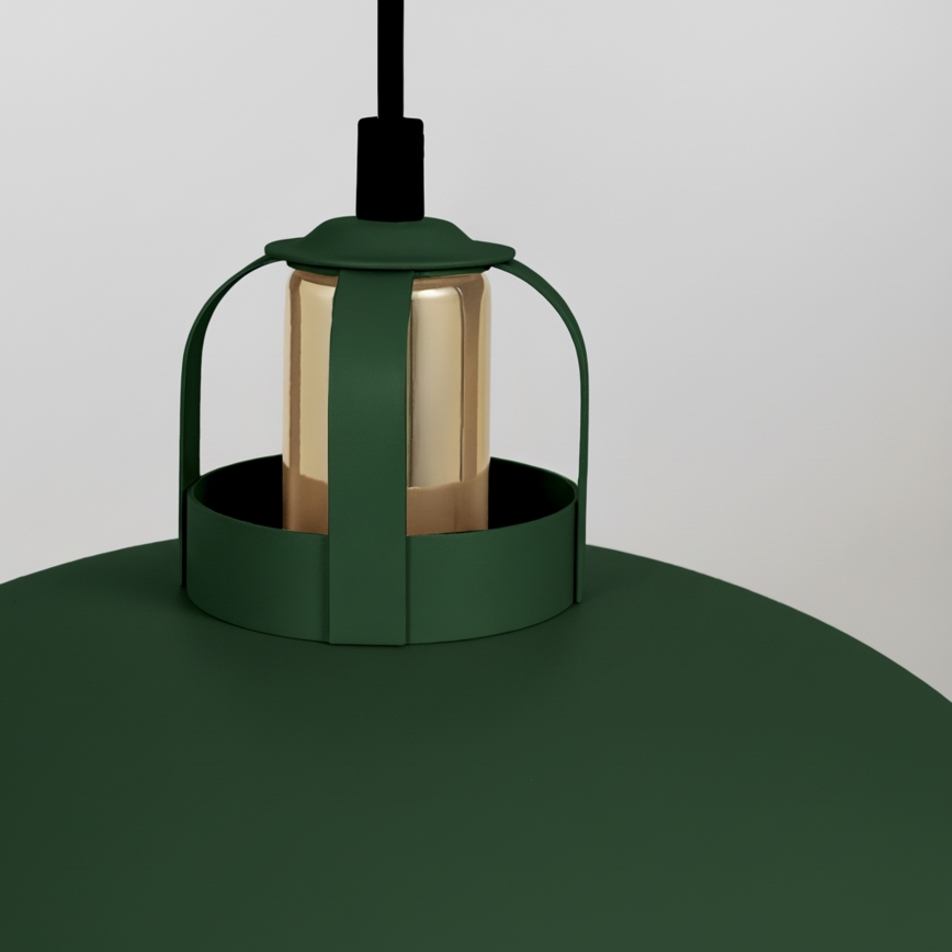 Brilagi - LED Lampadario a sospensione con filo FLAMENGO 1xE27/60W/230V verde