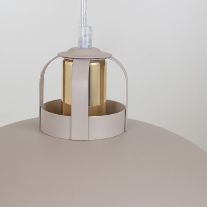 Brilagi - LED Lampadario a sospensione con filo FLAMENGO 2xE27/60W/230V beige