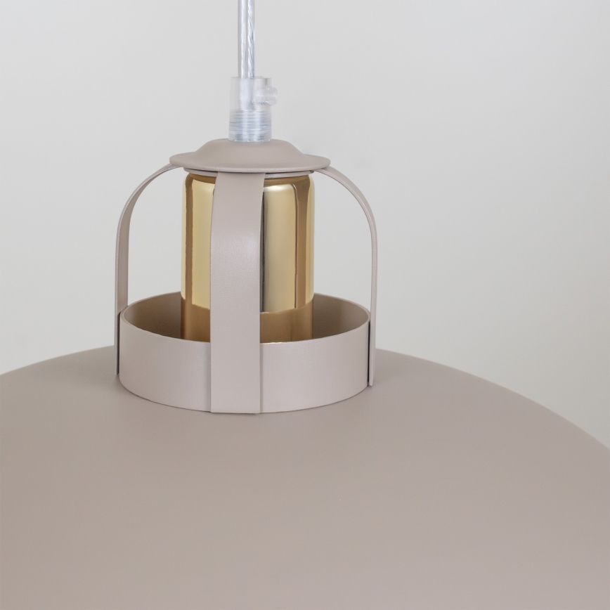 Brilagi - LED Lampadario a sospensione con filo FLAMENGO 2xE27/60W/230V beige